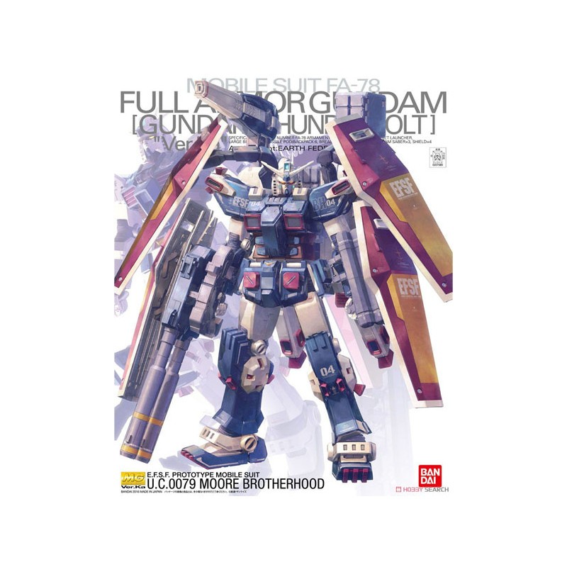 Gundam Gunpla MG 1/100 Full Armor Gundam Thunderbolt Ver.Ka