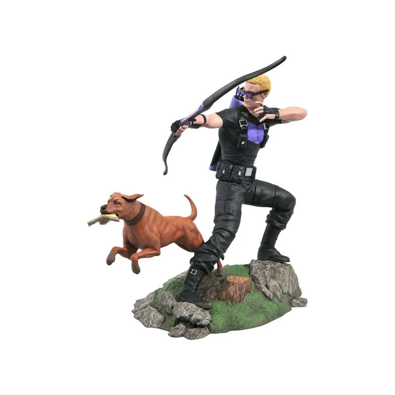 Marvel Comic Gallery Hawkeye & Pizza Dog 23cm