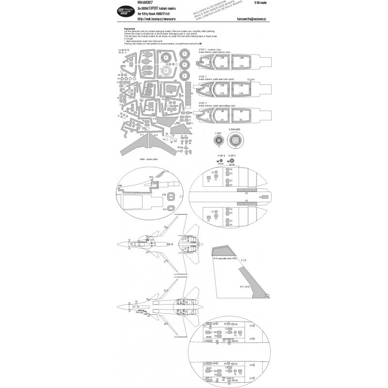 Sukhoi Su-30SM EXPERT kabuki masque 