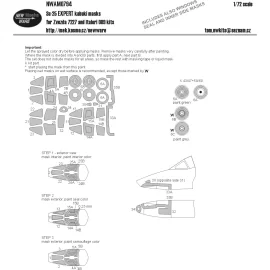 Sukhoi Su-25 'Frogfoot' EXPERT kabuki masque la verrière de l'avion, y compris le joint des fenêtres et les masques latéraux int