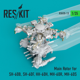 Rotor principal pour Sikorsky SH-60B, SH-60F, HH-60H, MH-60R, MH-60S (conçu pour être utilisé avec le kit de modèles Academy et 