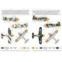 Décal Hans Wind - Finland's Top Ace II Vol.II Comprend Messerschmitt Bf-109G-2/Bf-109G-6, Brewster B-239 Buffalo,