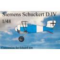 Conversion Siemens Schuckert D.IV (conçue pour être utilisée avec les kits Eduard)[Siemens-Schuckert D.III]