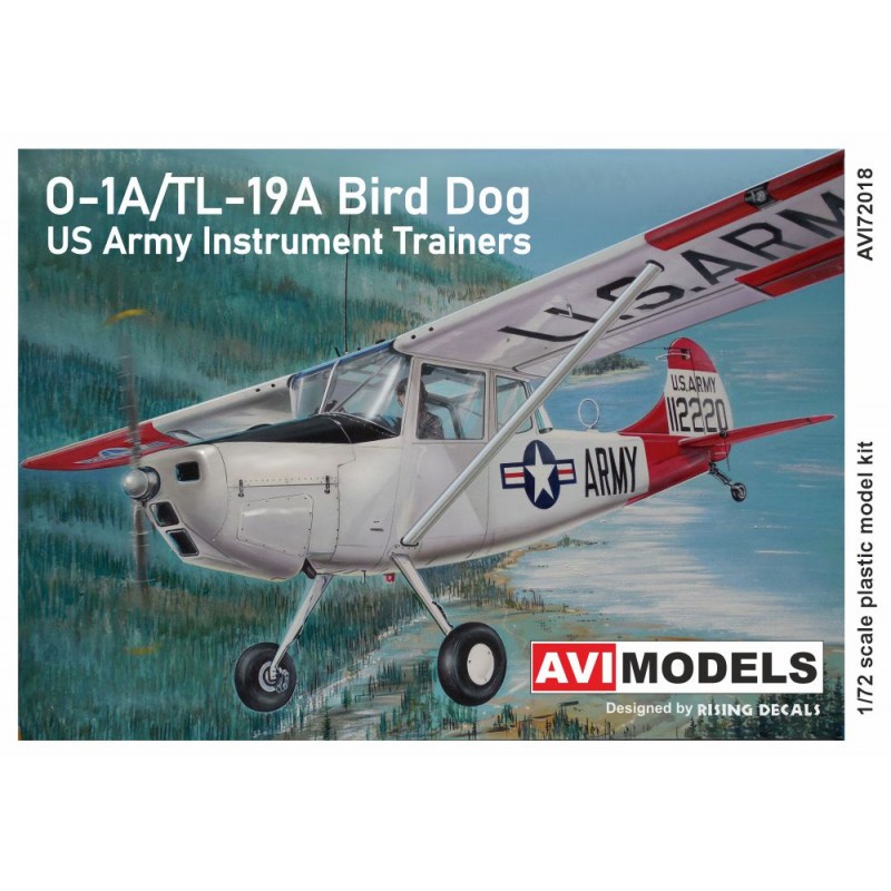 De retour en stock! Cessna O-1A/TL-19A Bird Dog 'US Army Instrument Trainers' p/e fret inclus