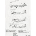 Décal Guerre de Corée Boeing B-29A, Lockheed F-80C, F-86F Sabre nord-américain x 2 FU-959 FU-944)