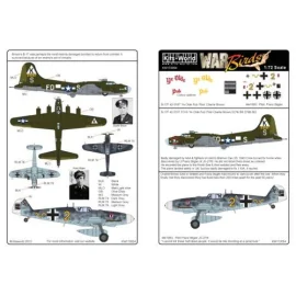 Décal Boeing B-17F Fortress 42-3167 FO-S 527thBS/ 379thBG Capt Charlie Brown 'Ye Olde Pub'