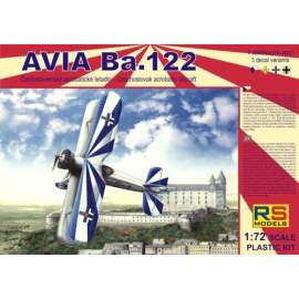 Avia Ba.122 avec décalcomanies moteur Avia Rk17 Tchèque, Luftwaffe, Slovaquie et Roumanie