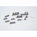 Type IXC Flak Vierling 20mm (4 x 20mm) [conçu pour être utilisé avec les kits Revell)