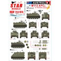 L'Australie au Vietnam 2.Aussie M113 APC. Poste de commandement M113A1, M125A1 et M577.