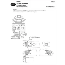 Masques Arado Ar-234B-2/Arado Ar-234B-2/B-2N (conçus pour être utilisés avec les kits Fly)
