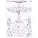 Supermarine Spitfire Mk.V 'A' schéma motifs camouflage peinture masque