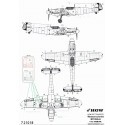 Décal Ensembles de rivetage Messerschmitt Bf-109G-6 (conçus pour être utilisés avec les kits Tamiya)