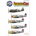 Décal Republic P-47D Thunderbolts du 379th FS/362nd FG Mogin's Maulers ! (5)