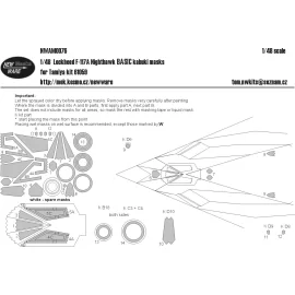 Lockheed F-117A Nighthawk BASIC (conçu pour être utilisé avec les kits Tamiya)