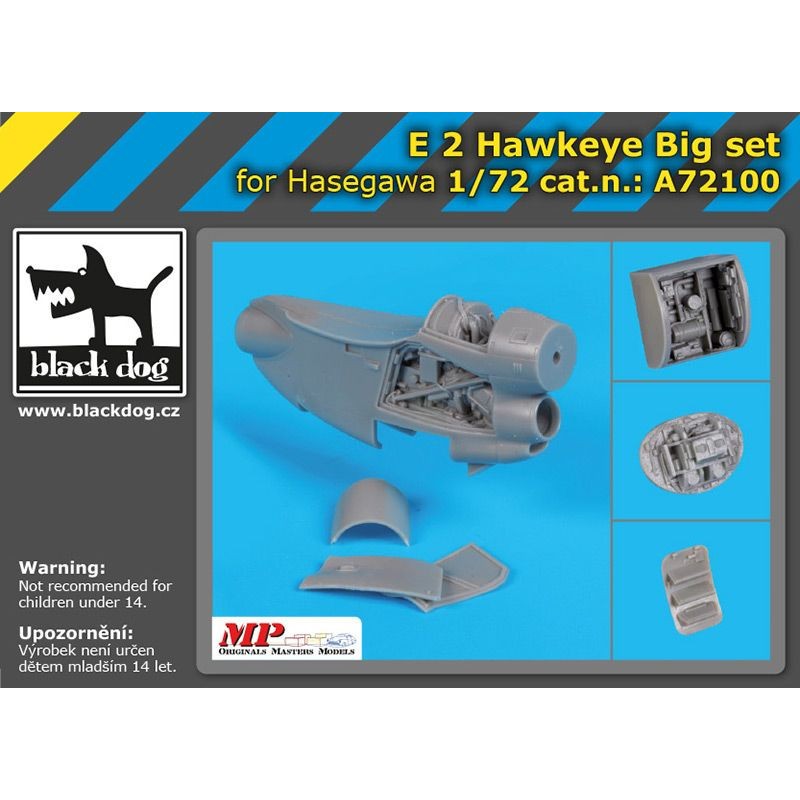 Grumman E-2C Hawkeye BIG SET (conçu pour être utilisé avec les kits Hasegawa)