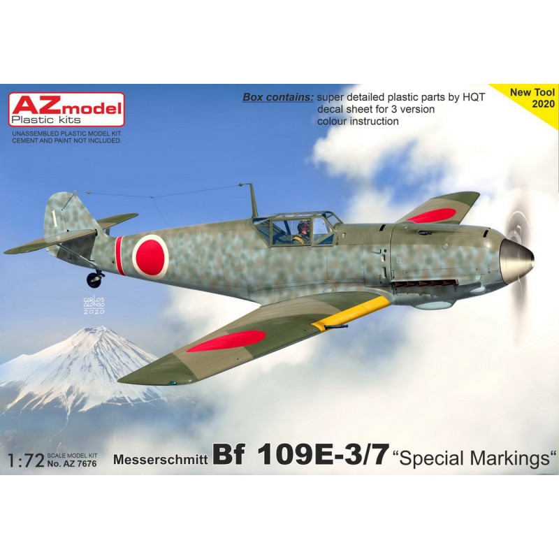 Messerschmitt Bf-109E-4 'Special Markings' Japon, Russie et Hongrie