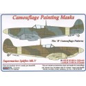 Masque de peinture motif camouflage Supermarine Spitfire Mk.V 'B'