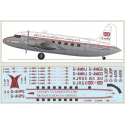 Vickers Viking ??' British European Airways (autocollants sérigraphiés)