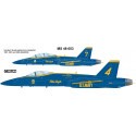 Décal McDonnell-Douglas F/A-18A/B/C/D Hornet US Navy Blue Angels