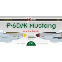 Décal F-6D/K Mustang nord-américain au-dessus du Pacifique [P-51D]