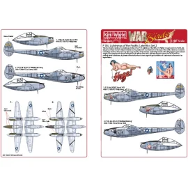 Décal Lockheed P-38L Lightnings of the Pacific (fin de la guerre)