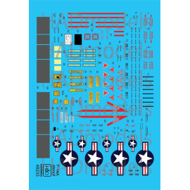 Décal Ensemble de pochoirs haute visibilité Grumman F-14A Tomcat