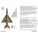 Décal Mikoyan MiG-21UM HUNAF 5091 Escadron Dongó