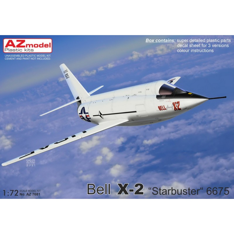 Bell X-2 Starbuster No.6675 nouveau moule