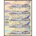 Décal Options nord-américaines du F-100D