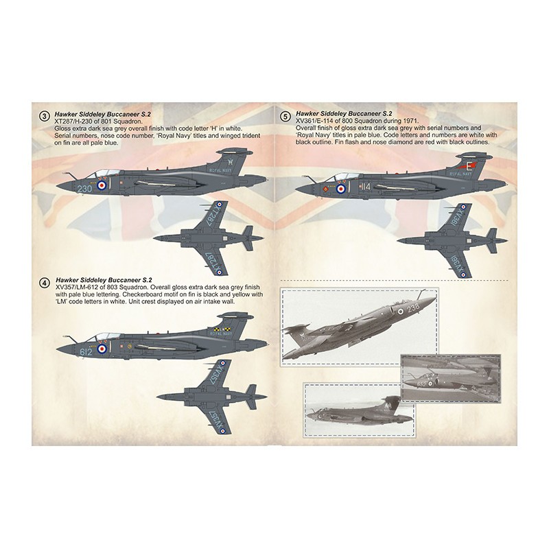 Décal Blackburn Buccaneer Partie 1 1