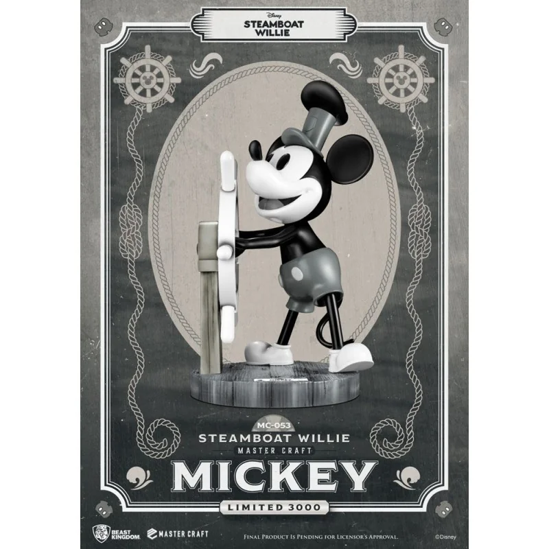 Steamboat Willie statuette Master Craft Mickey 46 cm