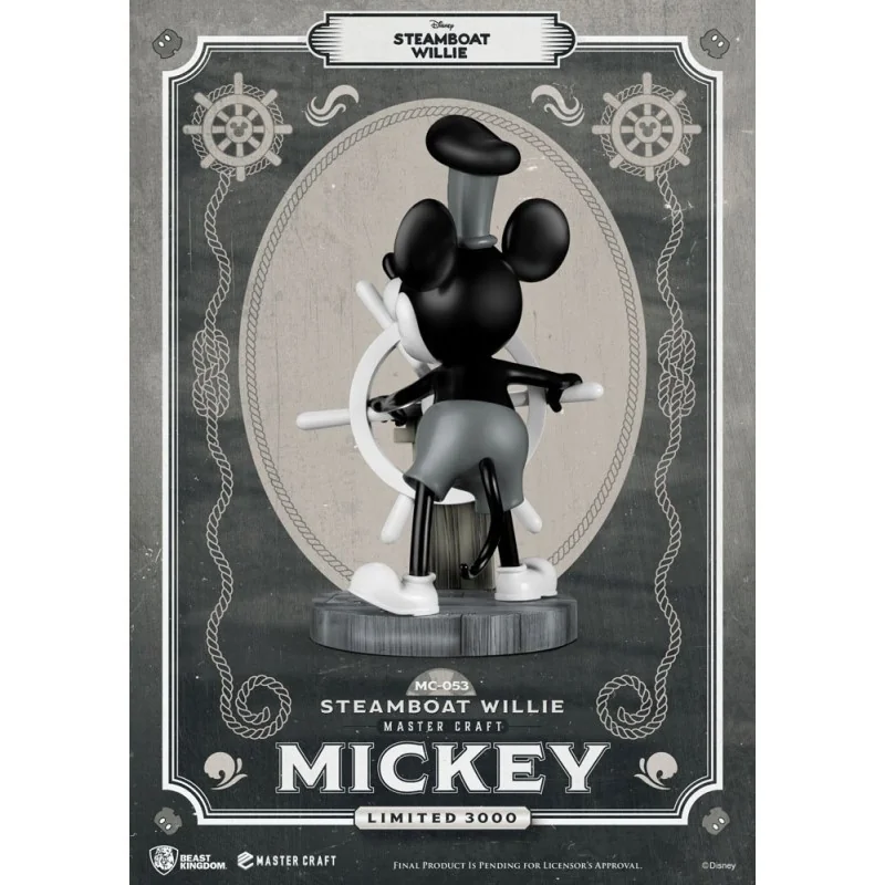 Steamboat Willie statuette Master Craft Mickey 46 cm