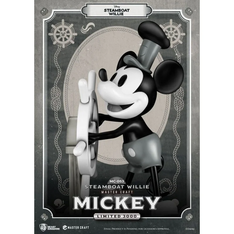 Steamboat Willie statuette Master Craft Mickey 46 cm