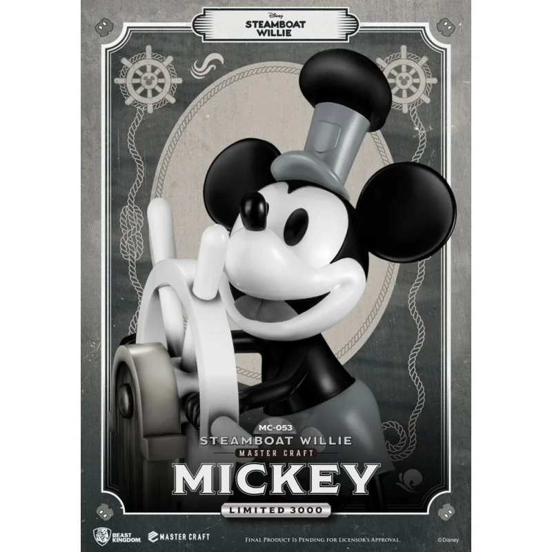 Steamboat Willie statuette Master Craft Mickey 46 cm