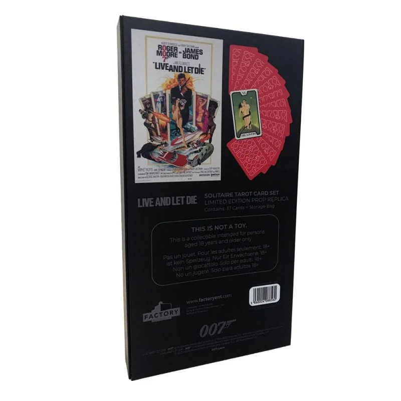 James Bond réplique 1/1 Cartes de Tarot Limited Edition