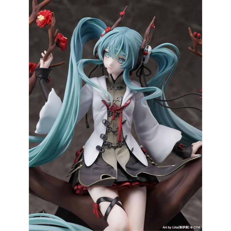 Vocaloid statuette PVC 1/7 Hatsune Miku 2022 Chinese New Year Ver. 30 cm