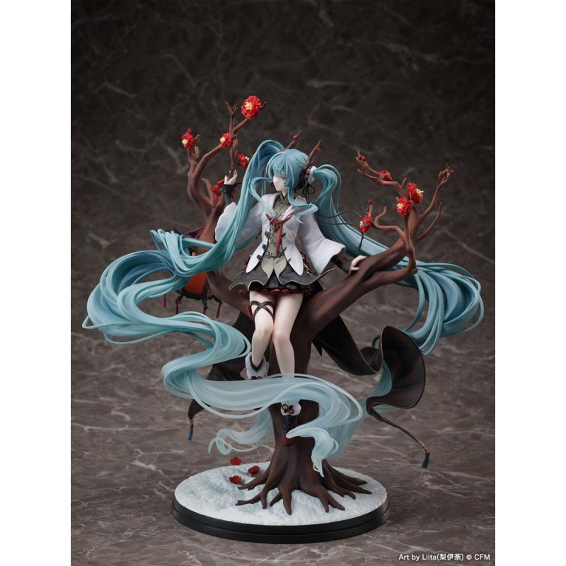 Vocaloid statuette PVC 1/7 Hatsune Miku 2022 Chinese New Year Ver. 30 cm