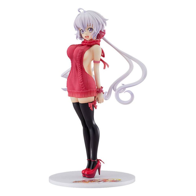 Senki Zesshou Symphogear G statuette PVC 1/7 Chris Yukine: Lovely Sweater Style AQ 24 cm