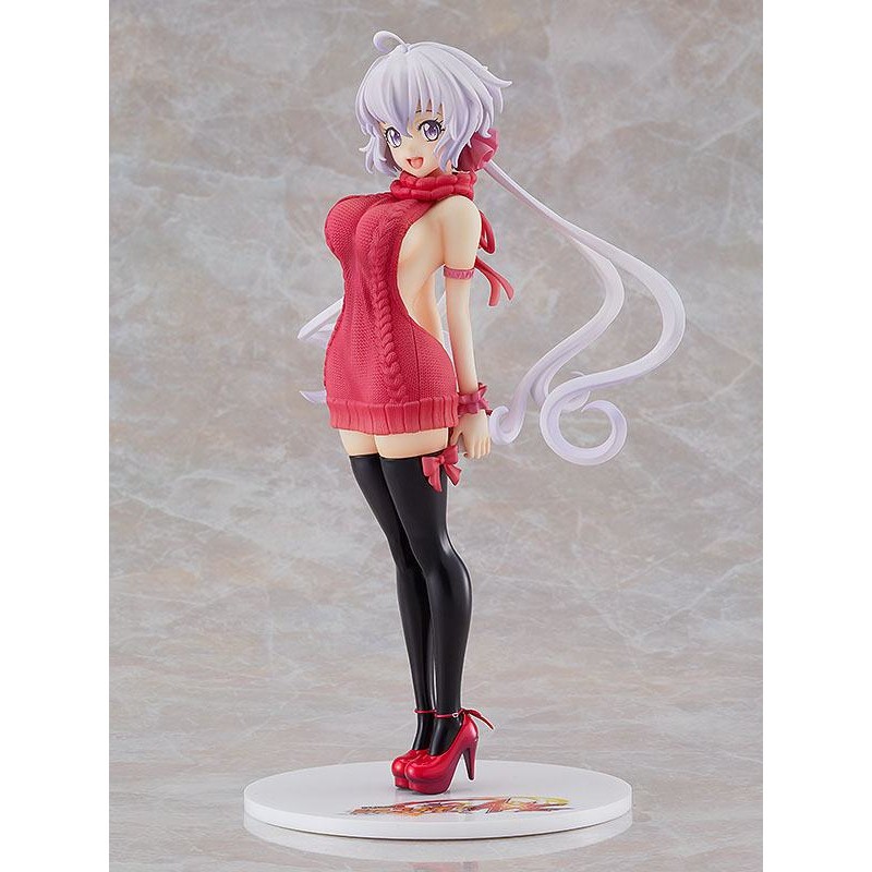 Senki Zesshou Symphogear G statuette PVC 1/7 Chris Yukine: Lovely Sweater Style AQ 24 cm