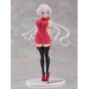 Senki Zesshou Symphogear G statuette PVC 1/7 Chris Yukine: Lovely Sweater Style AQ 24 cm