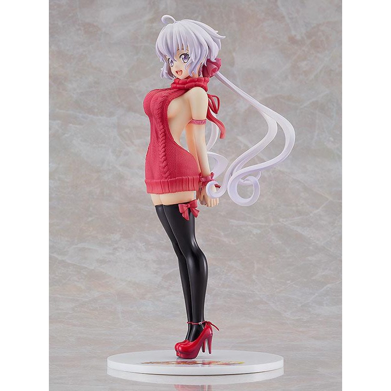 Senki Zesshou Symphogear G statuette PVC 1/7 Chris Yukine: Lovely Sweater Style AQ 24 cm