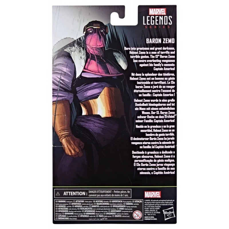 Marvel Legends Super Villains figurine 2022 Baron Zemo 15 cm