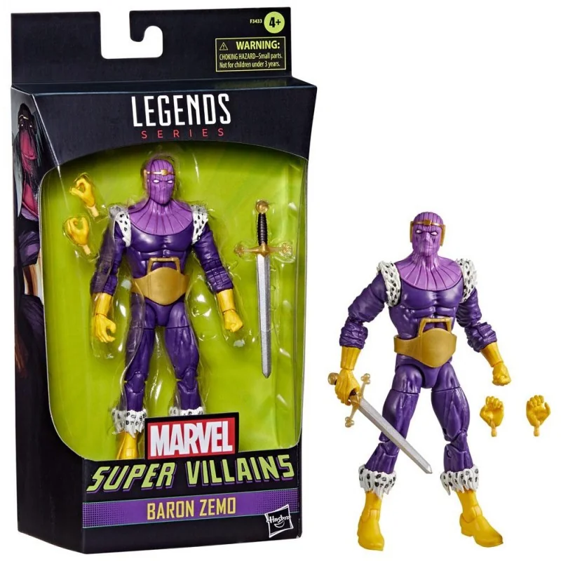 Marvel Legends Super Villains figurine 2022 Baron Zemo 15 cm