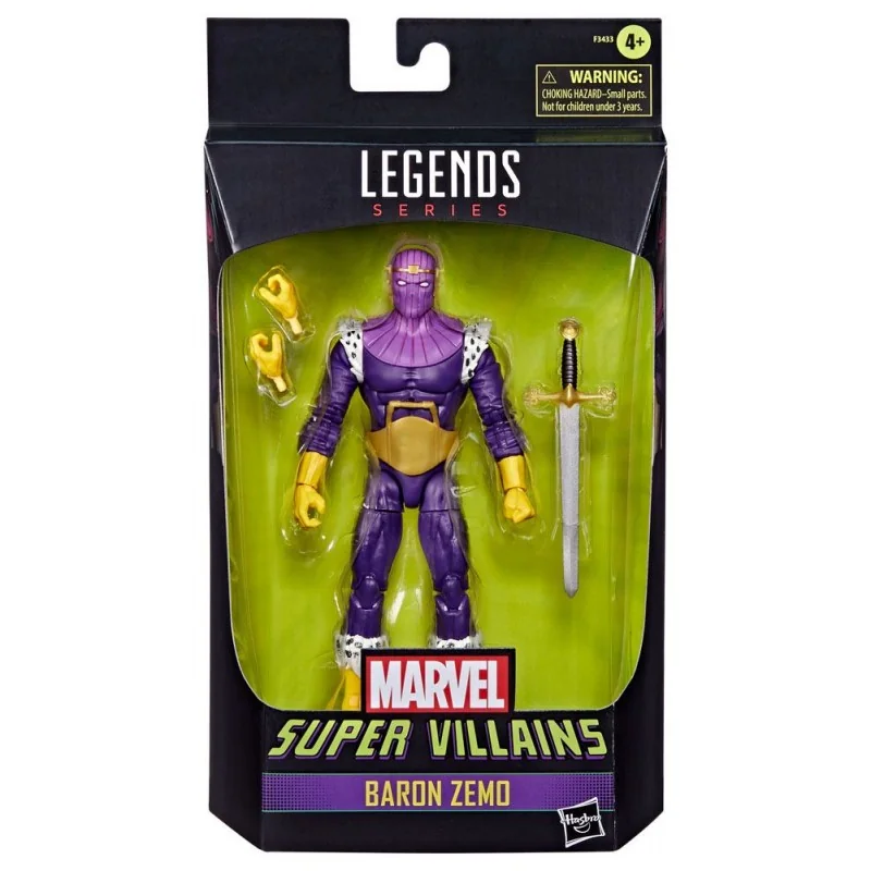 Marvel Legends Super Villains figurine 2022 Baron Zemo 15 cm