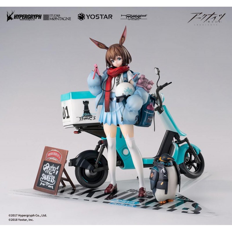 Arknights statuette PVC 1/7 Amiya Fresh Fastener Ver. Deluxe Edition 26 cm