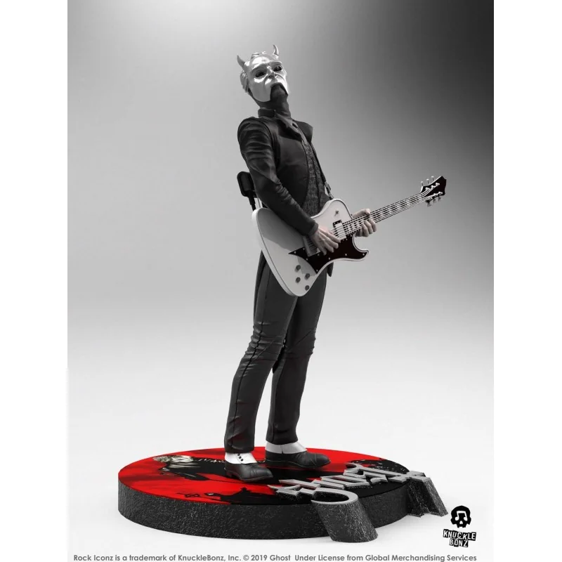 Ghost statuette Rock Iconz Nameless Ghoul (White Guitar) Limited Edition 22 cm