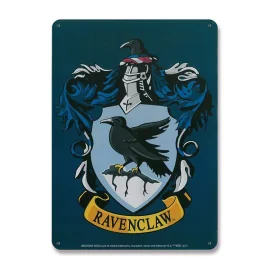 Harry Potter panneau métal Ravenclaw 15 x 21 cm