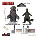 Godzilla vs Hedora figurines 5 Points XL Deluxe Box Set