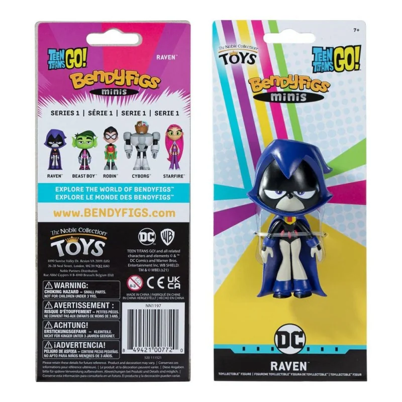 Teen Titans Go! figurine flexible Bendyfigs Raven 9 cm