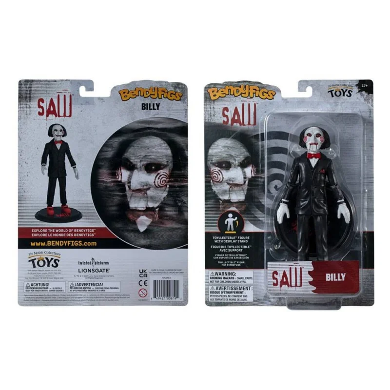 Saw figurine flexible Bendyfigs Billy Puppet 18 cm